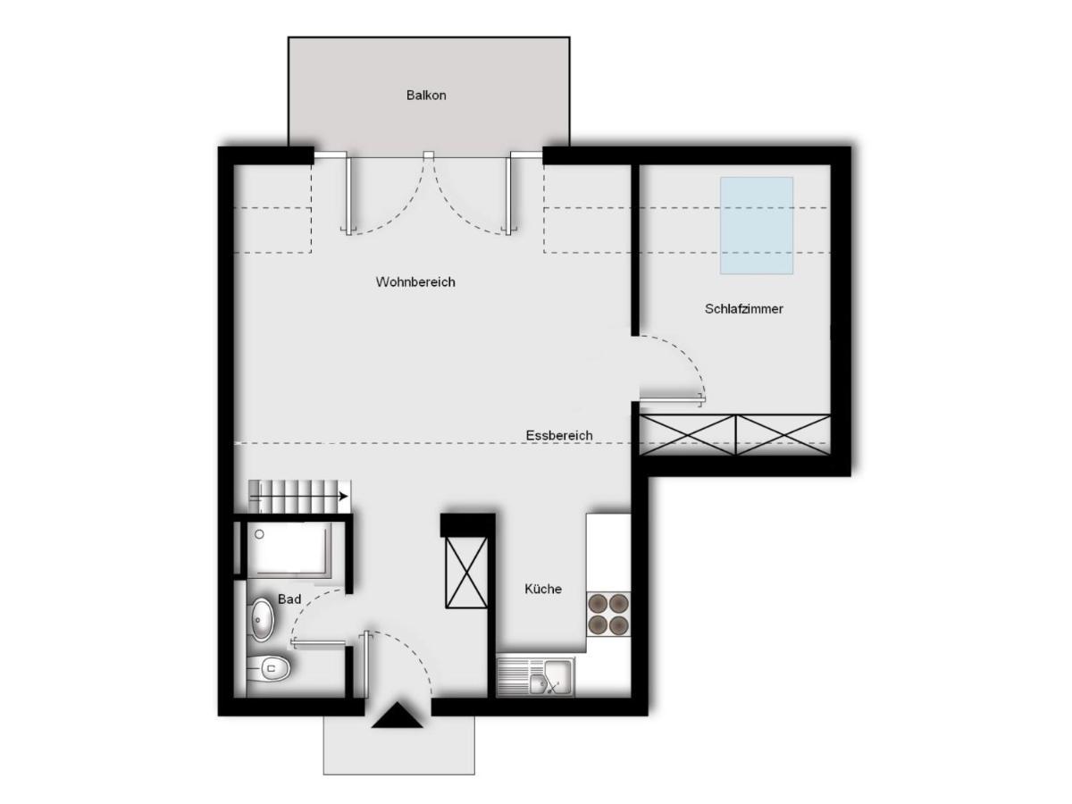 Residenz Am Strand Wohnung 1-17 징스트 외부 사진